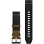 Ремешок сменный Garmin QuickFit | 22 мм | Tundra/Black Leather, Цвет: Tundra/Black Leather, изображение 2 Ремешок сменный Garmin QuickFit | 22 мм | Tundra/Black Leather, Цвет: Tundra/Black Leather, изображение 2