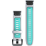 Ремешок сменный Garmin QuickFit | 20 мм | Whitestone/Aqua, Цвет: Whitestone/Aqua, изображение 2 Ремешок сменный Garmin QuickFit | 20 мм | Whitestone/Aqua, Цвет: Whitestone/Aqua, изображение 2