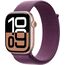 Apple Watch Series 10 | 42 мм | Sport Loop Plum, Размер корпуса : 42 мм, Цвет: Plum, Размер ремешка : 130–200 мм, изображение 2 Apple Watch Series 10 | 42 мм | Sport Loop Plum, Размер корпуса : 42 мм, Цвет: Plum, Размер ремешка : 130–200 мм, изображение 2