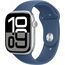 Apple Watch Series 10 | 46 мм | Sport Band Denim, Размер корпуса : 46 мм, Цвет: Denim, Размер ремешка : 140–190 мм, изображение 2 Apple Watch Series 10 | 46 мм | Sport Band Denim, Размер корпуса : 46 мм, Цвет: Denim, Размер ремешка : 140–190 мм, изображение 2