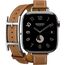 Apple Watch Hermès Series 10 | 42 мм | Double Tour Hapi Brown, Размер корпуса : 42 мм, Цвет: Brown, Размер ремешка : 130–155 мм, изображение 3 Apple Watch Hermès Series 10 | 42 мм | Double Tour Hapi Brown, Размер корпуса : 42 мм, Цвет: Brown, Размер ремешка : 130–155 мм, изображение 3