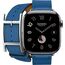 Apple Watch Hermès Series 10 | 42 мм | Double Tour Hapi Bleu de France, Размер корпуса : 42 мм, Цвет: Bleu de France, Размер ремешка : 130–155 мм, изображение 3 Apple Watch Hermès Series 10 | 42 мм | Double Tour Hapi Bleu de France, Размер корпуса : 42 мм, Цвет: Bleu de France, Размер ремешка : 130–155 мм, изображение 3