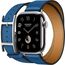 Apple Watch Hermès Series 10 | 42 мм | Double Tour Hapi Bleu de France, Размер корпуса : 42 мм, Цвет: Bleu de France, Размер ремешка : 130–155 мм, изображение 2 Apple Watch Hermès Series 10 | 42 мм | Double Tour Hapi Bleu de France, Размер корпуса : 42 мм, Цвет: Bleu de France, Размер ремешка : 130–155 мм, изображение 2