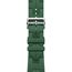 Apple Watch Hermès Series 10 | 46 мм | Kilim Single Tour Vert Moyen, Размер корпуса : 46 мм, Цвет: Vert Moyen, Размер ремешка : 160–195 мм, изображение 4