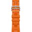 Apple Watch Hermès Series 10 | 46 мм | Kilim Single Tour Orange, Размер корпуса : 46 мм, Цвет: Orange, Размер ремешка : 160–195 мм, изображение 4
