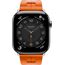 Apple Watch Hermès Series 10 | 46 мм | Kilim Single Tour Orange, Размер корпуса : 46 мм, Цвет: Orange, Размер ремешка : 160–195 мм, изображение 3