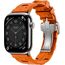 Apple Watch Hermès Series 10 | 46 мм | Kilim Single Tour Orange, Размер корпуса : 46 мм, Цвет: Orange, Размер ремешка : 160–195 мм, изображение 2
