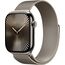 Apple Watch Series 10 | 46 мм | Корпус из титана цвета Natural, браслет Milanese цвета Natural, Размер корпуса : 46 мм, Цвет: Natural, Размер ремешка : 130–180 мм, изображение 2 Apple Watch Series 10 | 46 мм | Корпус из титана цвета Natural, браслет Milanese цвета Natural, Размер корпуса : 46 мм, Цвет: Natural, Размер ремешка : 130–180 мм, изображение 2