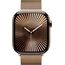 Apple Watch Series 10 | 46 мм | Корпус из титана цвета Gold, браслет Milanese цвета Gold, Размер корпуса : 46 мм, Цвет: Gold, Размер ремешка : 130–180 мм, изображение 3 Apple Watch Series 10 | 46 мм | Корпус из титана цвета Gold, браслет Milanese цвета Gold, Размер корпуса : 46 мм, Цвет: Gold, Размер ремешка : 130–180 мм, изображение 3