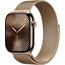 Apple Watch Series 10 | 46 мм | Корпус из титана цвета Gold, браслет Milanese цвета Gold, Размер корпуса : 46 мм, Цвет: Gold, Размер ремешка : 130–180 мм, изображение 2 Apple Watch Series 10 | 46 мм | Корпус из титана цвета Gold, браслет Milanese цвета Gold, Размер корпуса : 46 мм, Цвет: Gold, Размер ремешка : 130–180 мм, изображение 2
