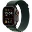 Ремешок Apple Watch Alpine Loop | Black Titanium Finish | L | Dark Green, Размер корпуса : 49 мм, Цвет: Dark Green, Размер ремешка : 165–210 мм, Цвет корпуса : Black, изображение 2 Ремешок Apple Watch Alpine Loop | Black Titanium Finish | L | Dark Green, Размер корпуса : 49 мм, Цвет: Dark Green, Размер ремешка : 165–210 мм, Цвет корпуса : Black, изображение 2