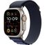 Ремешок Apple Watch Alpine Loop | Natural Titanium Finish | L | Navy, Размер корпуса : 49 мм, Цвет: Navy, Размер ремешка : 165–210 мм, Цвет корпуса : Natural, изображение 2 Ремешок Apple Watch Alpine Loop | Natural Titanium Finish | L | Navy, Размер корпуса : 49 мм, Цвет: Navy, Размер ремешка : 165–210 мм, Цвет корпуса : Natural, изображение 2