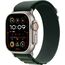 Ремешок Apple Watch Alpine Loop | Natural Titanium Finish | M | Dark Green, Размер корпуса : 49 мм, Цвет: Dark Green, Размер ремешка : 145–190 мм, Цвет корпуса : Natural, изображение 2 Ремешок Apple Watch Alpine Loop | Natural Titanium Finish | M | Dark Green, Размер корпуса : 49 мм, Цвет: Dark Green, Размер ремешка : 145–190 мм, Цвет корпуса : Natural, изображение 2