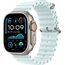 Ремешок Apple Watch Ocean Band | Natural Titanium Finish | 49 мм | Ice Blue, Размер корпуса : 49 мм, Цвет: Ice blue, Размер ремешка : 130–200 мм, Цвет корпуса : Natural, изображение 2
