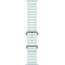 Ремешок Apple Watch Ocean Band | Natural Titanium Finish | 49 мм | Ice Blue, Размер корпуса : 49 мм, Цвет: Ice blue, Размер ремешка : 130–200 мм, Цвет корпуса : Natural