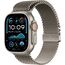 Ремешок Apple Watch Titanium Milanese Loop | 49 мм | S | Natural, Размер корпуса : 49 мм, Цвет: Natural, Размер ремешка : 130–160 мм, изображение 2 Ремешок Apple Watch Titanium Milanese Loop | 49 мм | S | Natural, Размер корпуса : 49 мм, Цвет: Natural, Размер ремешка : 130–160 мм, изображение 2