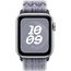 Ремешок Apple Watch Nike Sport Loop | 46 мм | Grey/Blue, Размер корпуса : 46 мм, Цвет: Grey/Blue, Размер ремешка : 145–220 мм, изображение 3