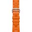 Ремешок Apple Watch Hermès Kilim Single Tour | 42 мм | Orange, Размер корпуса : 42 мм, Цвет: Orange, Размер ремешка : 140–175 мм