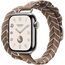 Ремешок Apple Watch Hermès Bridon Attelage Double Tour | Beige de Weimar/Blanc, изображение 2