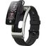 Фитнес-браслет + гарнитура HUAWEI TalkBand B7 Black, Размер корпуса : 48,8 мм, Цвет: Black, изображение 4 Фитнес-браслет + гарнитура HUAWEI TalkBand B7 Black, Размер корпуса : 48,8 мм, Цвет: Black, изображение 4