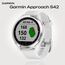 Смарт-часы Garmin Approach S42 Polished Silver/White, Цвет: Polished Silver/White Смарт-часы Garmin Approach S42 Polished Silver/White, Цвет: Polished Silver/White