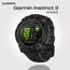 Смарт-часы Garmin Instinct 3 Amoled | 45 mm | Black with Black Band, Версия: Instinct 3 Amoled, Размер корпуса : 45 мм, Цвет: Black Смарт-часы Garmin Instinct 3 Amoled | 45 mm | Black with Black Band, Версия: Instinct 3 Amoled, Размер корпуса : 45 мм, Цвет: Black
