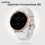 Смарт-часы Garmin Vívoactive 4S Rose Gold Stainless Steel Bezel/White, Размер корпуса : 40 мм, Цвет: White Смарт-часы Garmin Vívoactive 4S Rose Gold Stainless Steel Bezel/White, Размер корпуса : 40 мм, Цвет: White