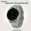 Смарт-часы Garmin Vívoactive 4S Silver Stainless Steel Bezel/Powder Gray, Размер корпуса : 40 мм, Цвет: Powder Gray Смарт-часы Garmin Vívoactive 4S Silver Stainless Steel Bezel/Powder Gray, Размер корпуса : 40 мм, Цвет: Powder Gray