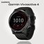 Смарт-часы Garmin Vívoactive 4 Slate Stainless Steel Bezel/Black, Размер корпуса : 45 мм, Цвет: Black Смарт-часы Garmin Vívoactive 4 Slate Stainless Steel Bezel/Black, Размер корпуса : 45 мм, Цвет: Black