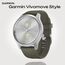 Смарт-часы Garmin Vívomove Style Silver Aluminum Case/Moss, Версия: Vívomove Style, Цвет: Silver Aluminum Case/Moss Смарт-часы Garmin Vívomove Style Silver Aluminum Case/Moss, Версия: Vívomove Style, Цвет: Silver Aluminum Case/Moss