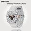 Galaxy Watch Ultra | 47 mm | Titanium White | Marine/White, Тип ремешка : Marine, Размер корпуса : 47 мм, Цвет: Titanium White, Цвет ремешка: White, Размер ремешка : M/L, Подключение часов : Bluetooth / Wi-Fi + 4G LTE Galaxy Watch Ultra | 47 mm | Titanium White | Marine/White, Тип ремешка : Marine, Размер корпуса : 47 мм, Цвет: Titanium White, Цвет ремешка: White, Размер ремешка : M/L, Подключение часов : Bluetooth / Wi-Fi + 4G LTE