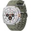 Galaxy Watch Ultra 2025 | 47 мм | 4G LTE | Titanium White | Marine/Green | S/M/L, Тип ремешка : Marine, Цвет: Titanium White, Цвет ремешка: Green, Размер ремешка : S/M/L, Подключение часов : Bluetooth / Wi-Fi + 4G LTE, изображение 2 Galaxy Watch Ultra 2025 | 47 мм | 4G LTE | Titanium White | Marine/Green | S/M/L, Тип ремешка : Marine, Цвет: Titanium White, Цвет ремешка: Green, Размер ремешка : S/M/L, Подключение часов : Bluetooth / Wi-Fi + 4G LTE, изображение 2
