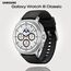 Galaxy Watch 8 Classic | 46 мм | 4G LTE | White | Hybrid/Black | S/M/L, Тип ремешка : Hybrid, Размер корпуса : 46 мм, Цвет: White, Цвет ремешка: Black, Размер ремешка : S/M/L, Подключение часов : Bluetooth / Wi-Fi + 4G LTE