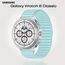 Galaxy Watch 8 Classic | 46 мм | White | Fabric/Mint | S/M, Тип ремешка : Fabric, Размер корпуса : 46 мм, Цвет: White, Цвет ремешка: Mint, Размер ремешка : S/M, Подключение часов : Bluetooth / Wi-Fi