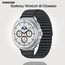 Galaxy Watch 8 Classic | 46 мм | White | Fabric/Graphite | S/M, Тип ремешка : Fabric, Размер корпуса : 46 мм, Цвет: White, Цвет ремешка: Graphite, Размер ремешка : S/M, Подключение часов : Bluetooth / Wi-Fi