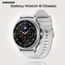 Galaxy Watch 8 Classic | 46 мм | Black | Hybrid/White | S/M/L, Тип ремешка : Hybrid, Размер корпуса : 46 мм, Цвет: Black, Цвет ремешка: White, Размер ремешка : S/M/L, Подключение часов : Bluetooth / Wi-Fi