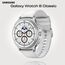 Galaxy Watch 8 Classic | 46 мм | 4G LTE | White | Hybrid/White | S/M/L, Тип ремешка : Hybrid, Размер корпуса : 46 мм, Цвет: White, Цвет ремешка: White, Размер ремешка : S/M/L, Подключение часов : Bluetooth / Wi-Fi + 4G LTE