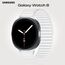 Galaxy Watch 8 | 40 мм | 4G LTE | Graphite | Fabric/White | M/L, Тип ремешка : Fabric, Размер корпуса : 40 мм, Цвет: Graphite, Цвет ремешка: White, Размер ремешка : M/L, Подключение часов : Bluetooth / Wi-Fi + 4G LTE