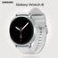 Galaxy Watch 8 | 44 мм | Silver | Hybrid/White | S/M/L, Тип ремешка : Hybrid, Размер корпуса : 44 мм, Цвет: Silver, Цвет ремешка: White, Размер ремешка : S/M/L, Подключение часов : Bluetooth / Wi-Fi