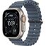 Apple Watch Ultra 3 | Natural | Ocean Band Anchor Blue, Цвет: Anchor Blue, Цвет корпуса : Natural, изображение 2