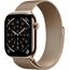 Apple Watch Series 11 | 42 mm | Titanium Gold | Milanese Loop Gold, Размер корпуса : 42 мм, Цвет: Gold, изображение 2