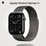 Apple Watch Series 11 | 42 mm | Titanium Slate | Milanese Loop Slate, Размер корпуса : 42 мм, Цвет: Slate